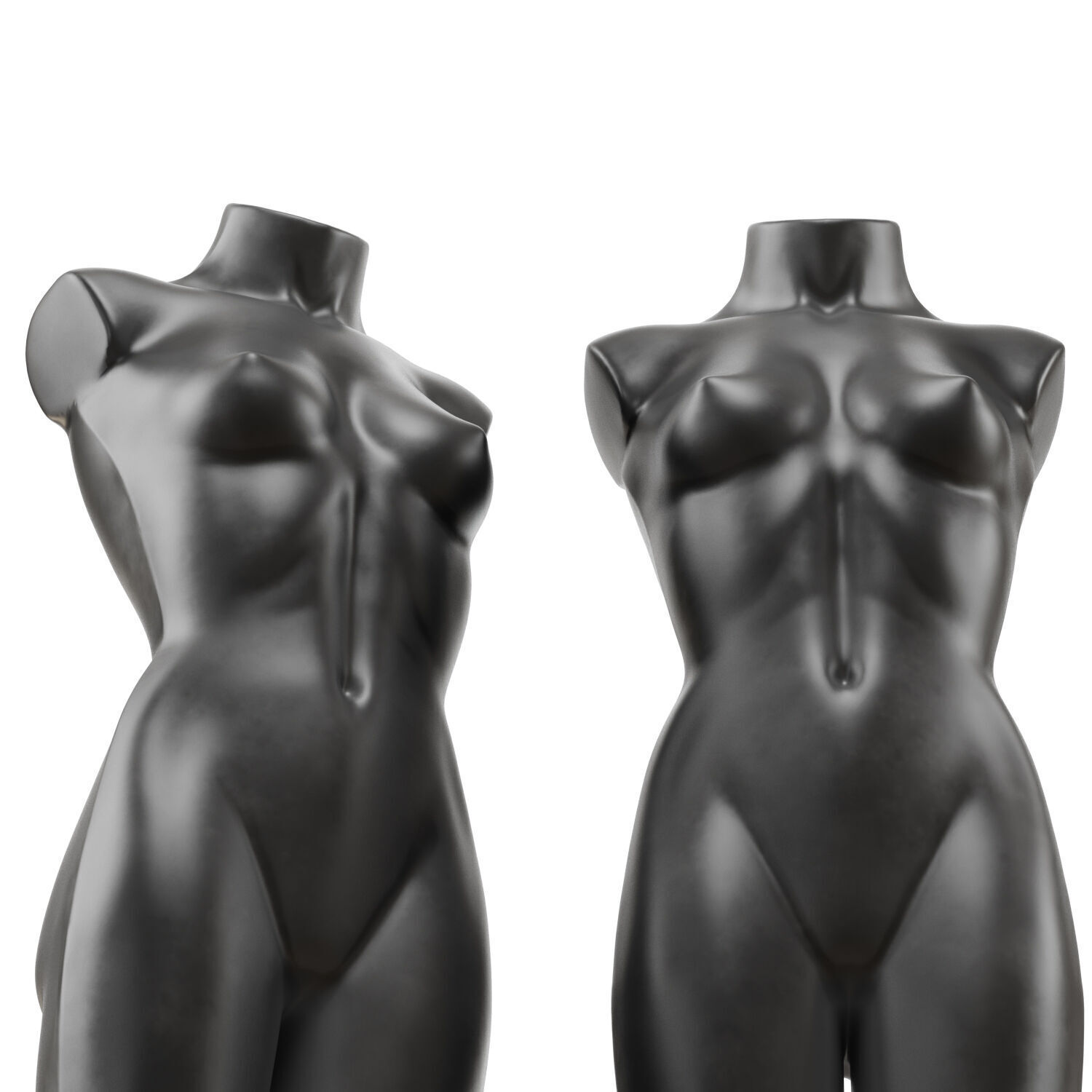 Female demonstration mannequin 3D model_4