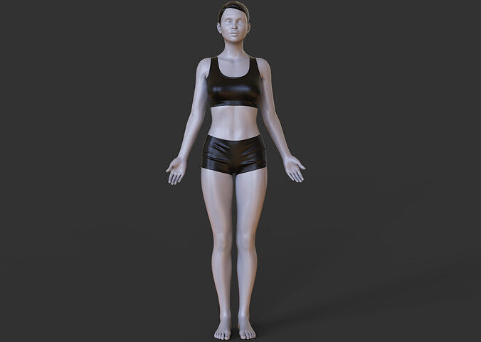 Yoga Pose - Mountain Pose - Tadasana 3D print model