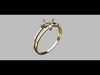Navetes Star Ring 3D print model_1
