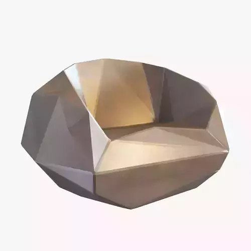 sixinch rocking outdoor chair 3D model