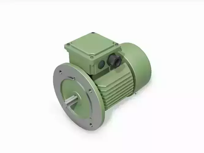 80 B5 IEC electric motor - 3D CAD model