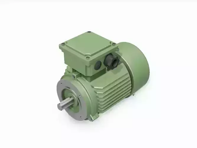 80 B14a IEC electric motor - 3D CAD model