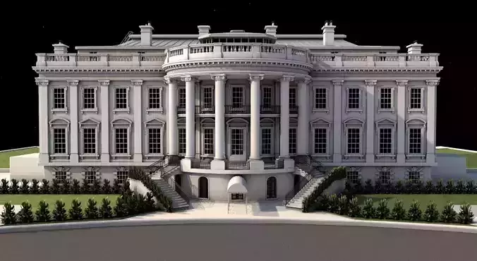White House 2 3D model