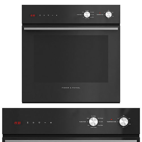 60cm Series 5 Contemporary Oven 3D model