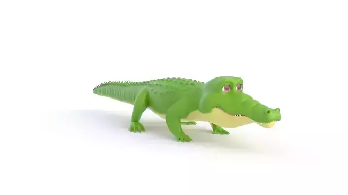 Cartoon Crocodile