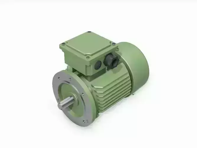 80 B14b IEC electric motor - 3D CAD model