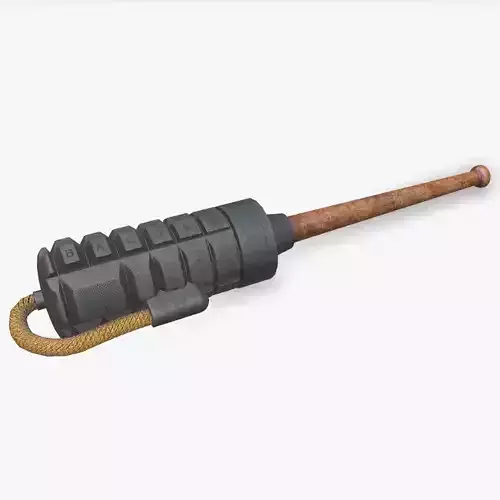 WW1 Baldari Grenade Low-poly PBR Low-poly 3D model