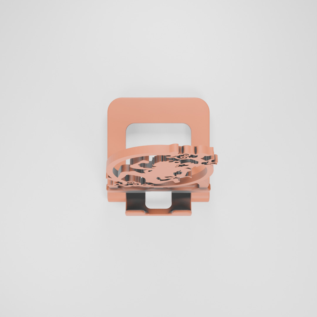 Luffy Gear 5  Nika  3D Printable Phone Stand One Piece Fan Art 3D print model_2