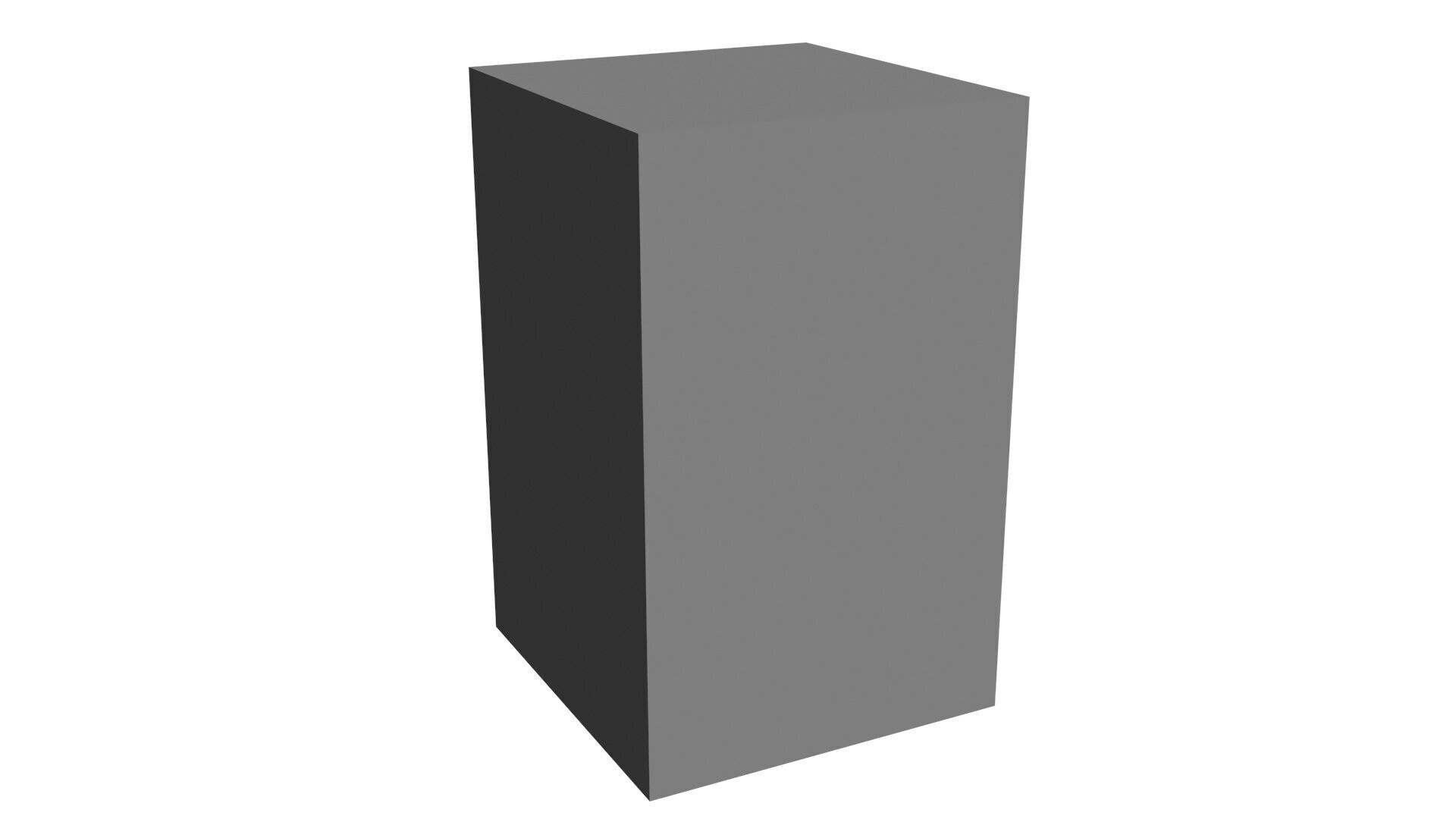 Low Poly Game Ready Refrigerator Low-poly 3D model_2