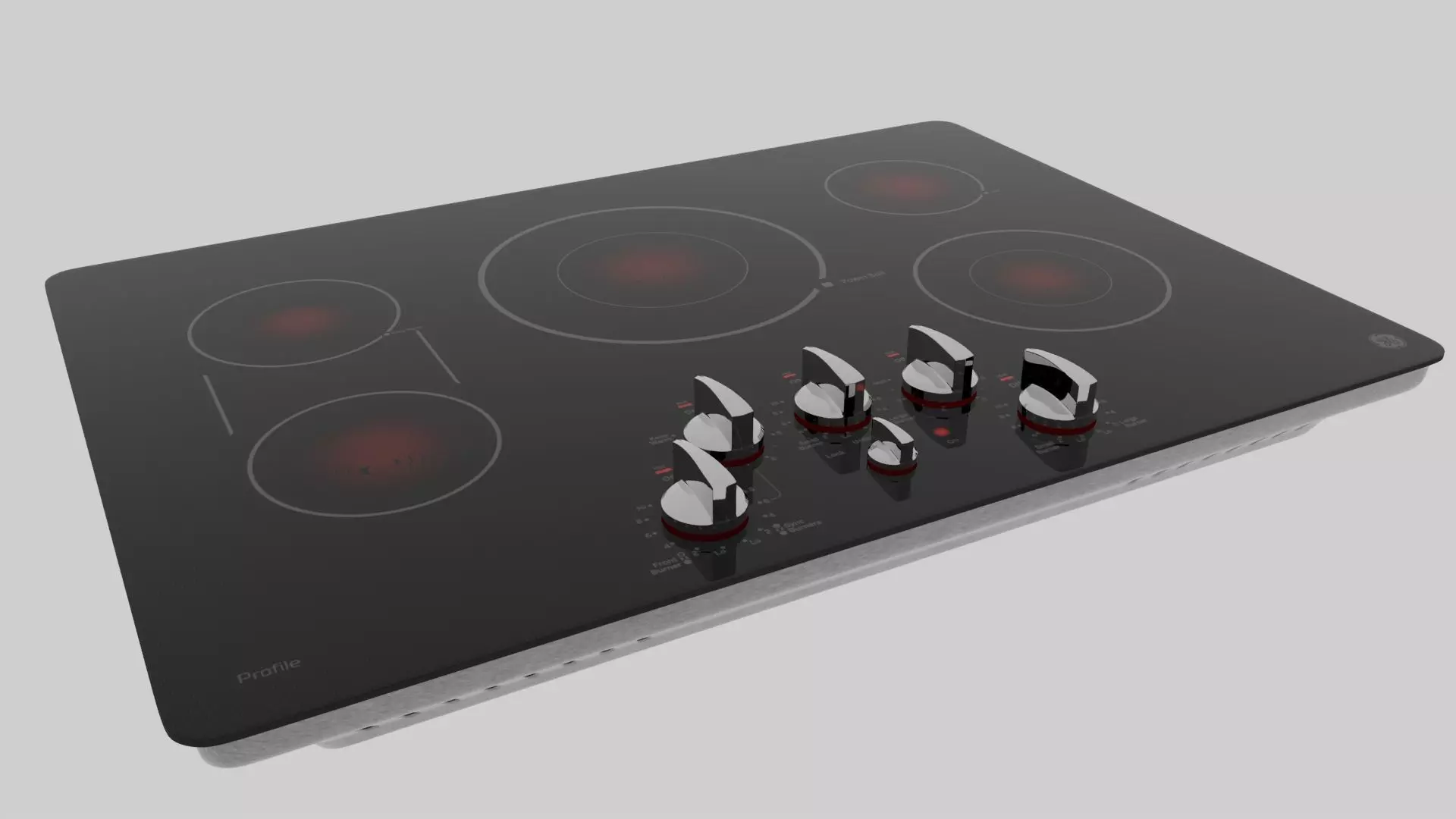 General Electric-Electric Stove model profile 3D model