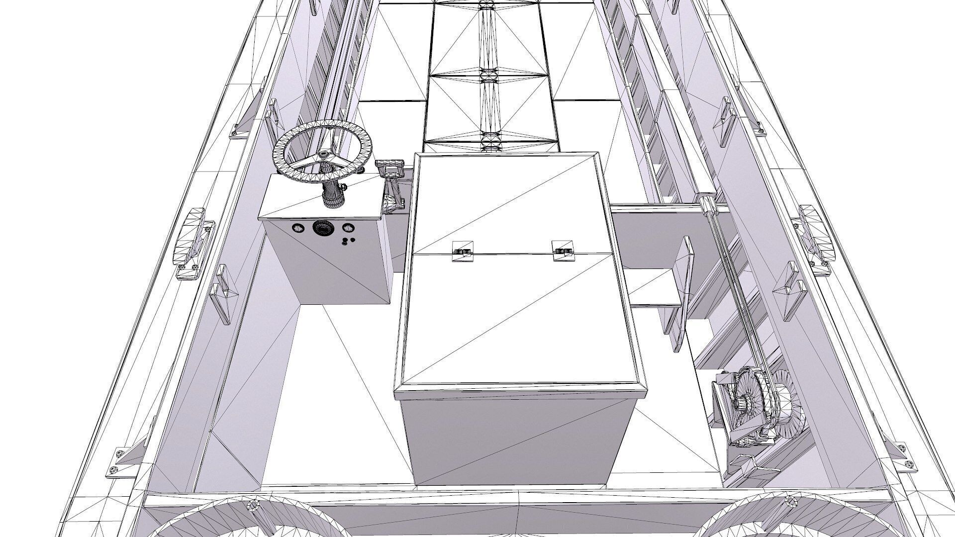 LCVP Higgins Boat Low-poly PBR Low-poly 3D model_30