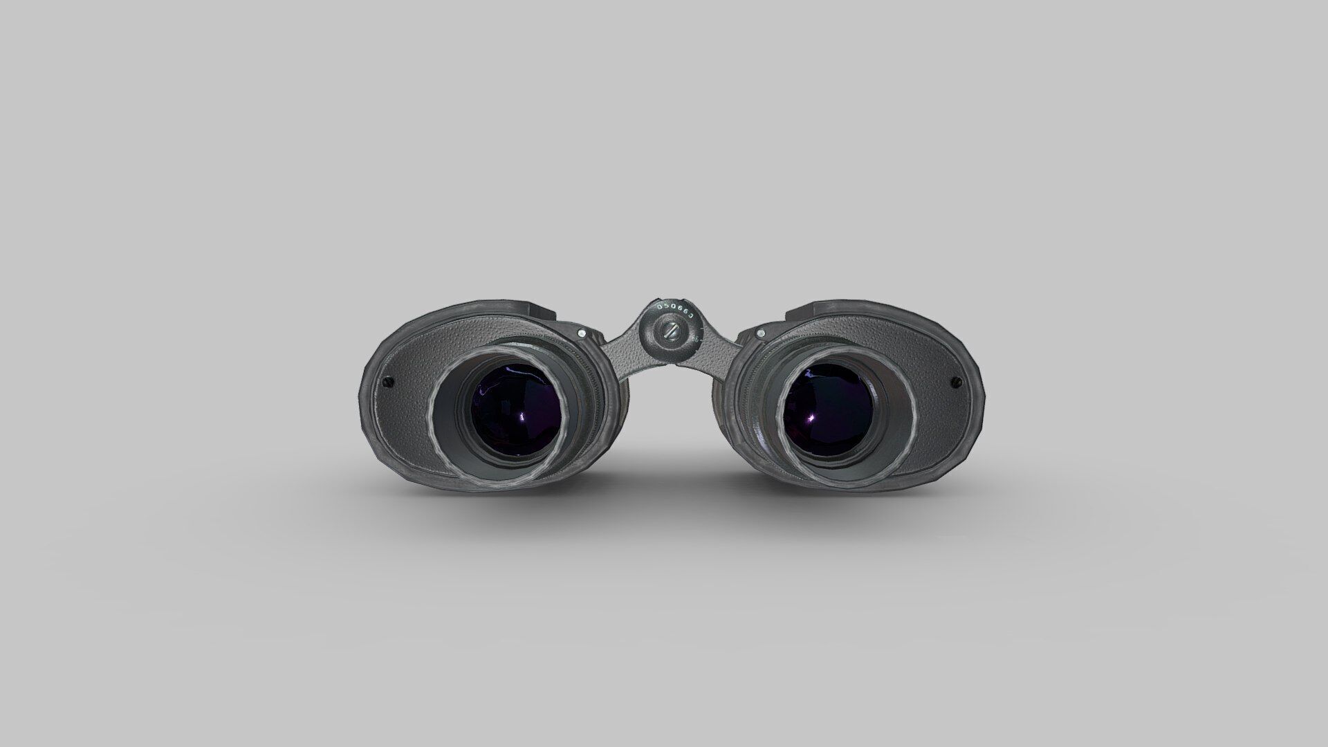 Binoculars Low-poly PBR Free low-poly 3D model_5