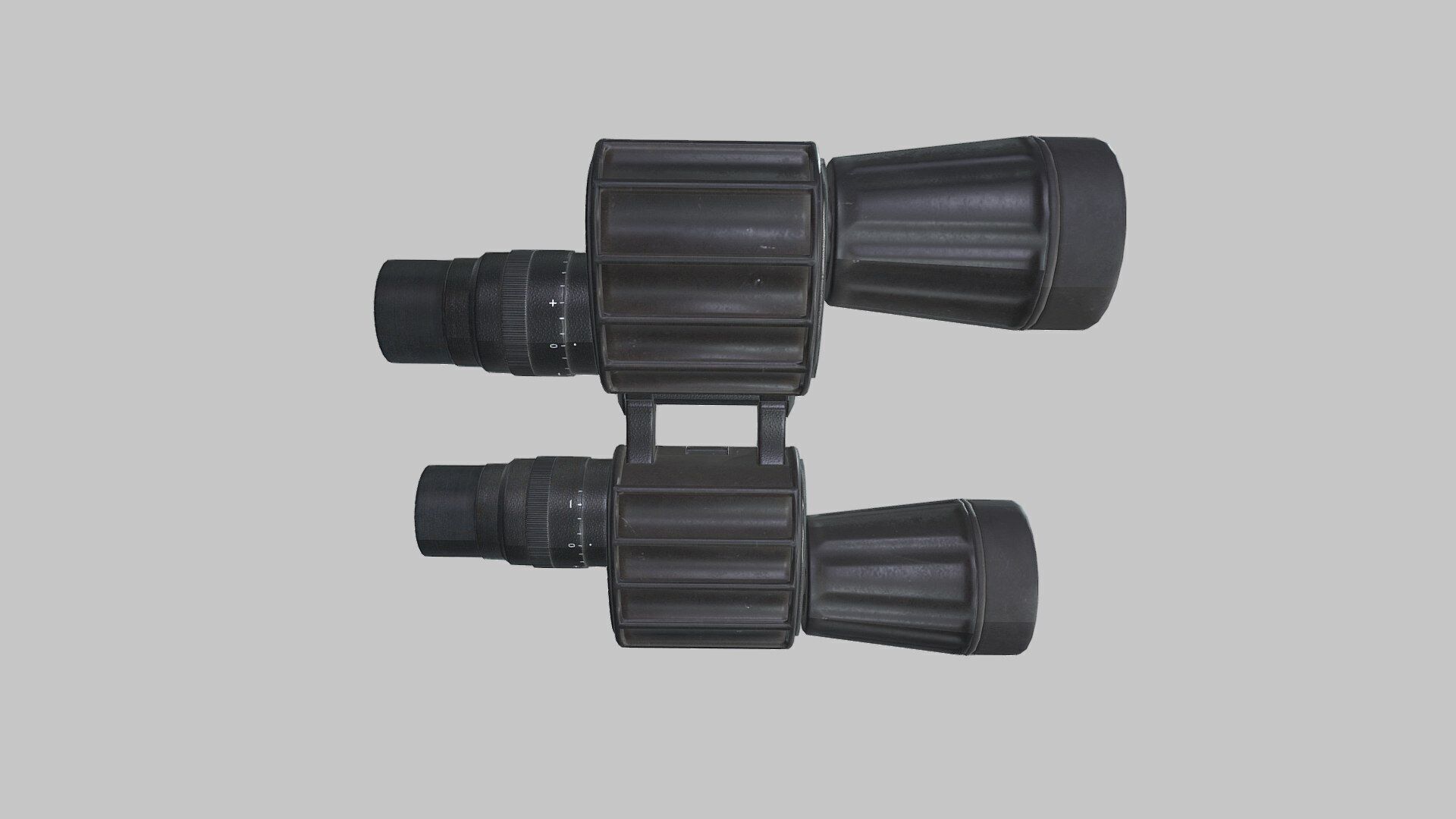 Binoculars Low-poly PBR Free low-poly 3D model_3