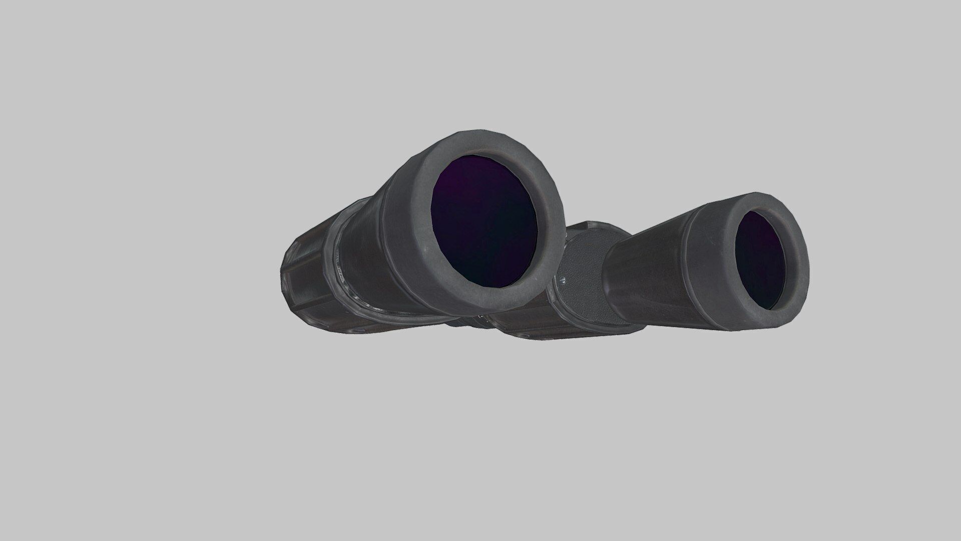 Binoculars Low-poly PBR Free low-poly 3D model_4
