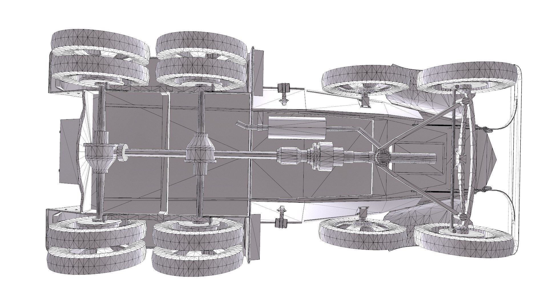 BA-10 Heavy Armored Car Low-poly PBR Low-poly 3D model_33