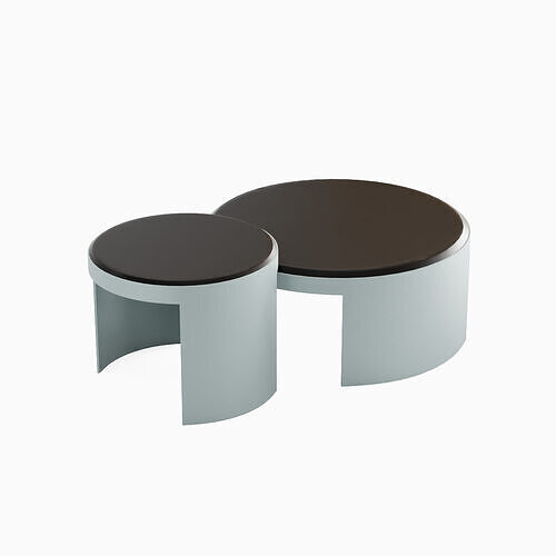 Piemonte Coffee Tables 01 Low-poly 3D model