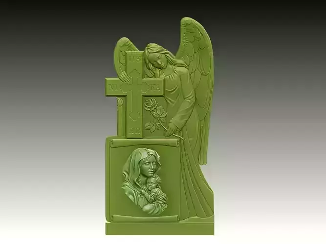 Angel and Virgin Mary Relief