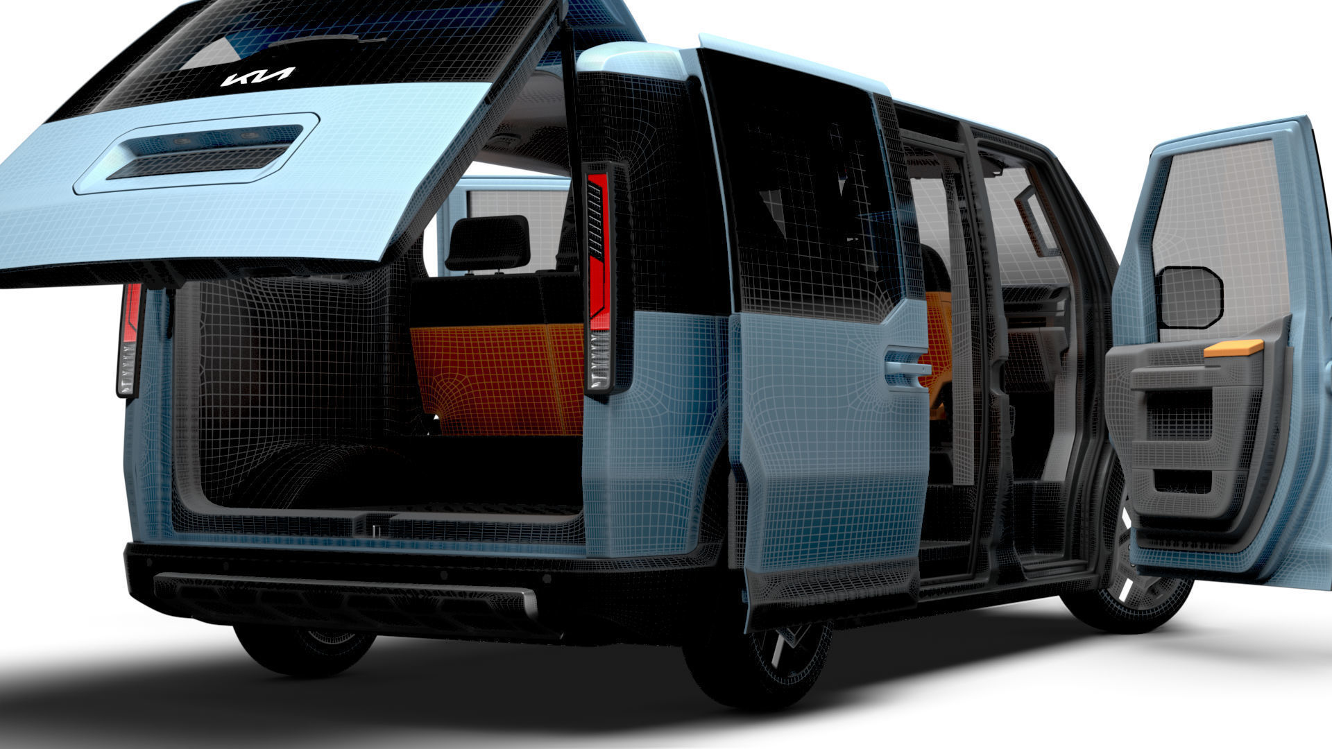 KIA PV5 L2H1 HQInterior 2026 3D model_20