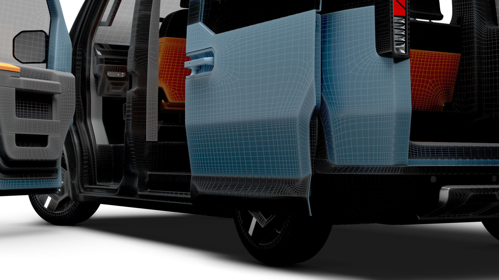 KIA PV5 L2H1 HQInterior 2026 3D model_18