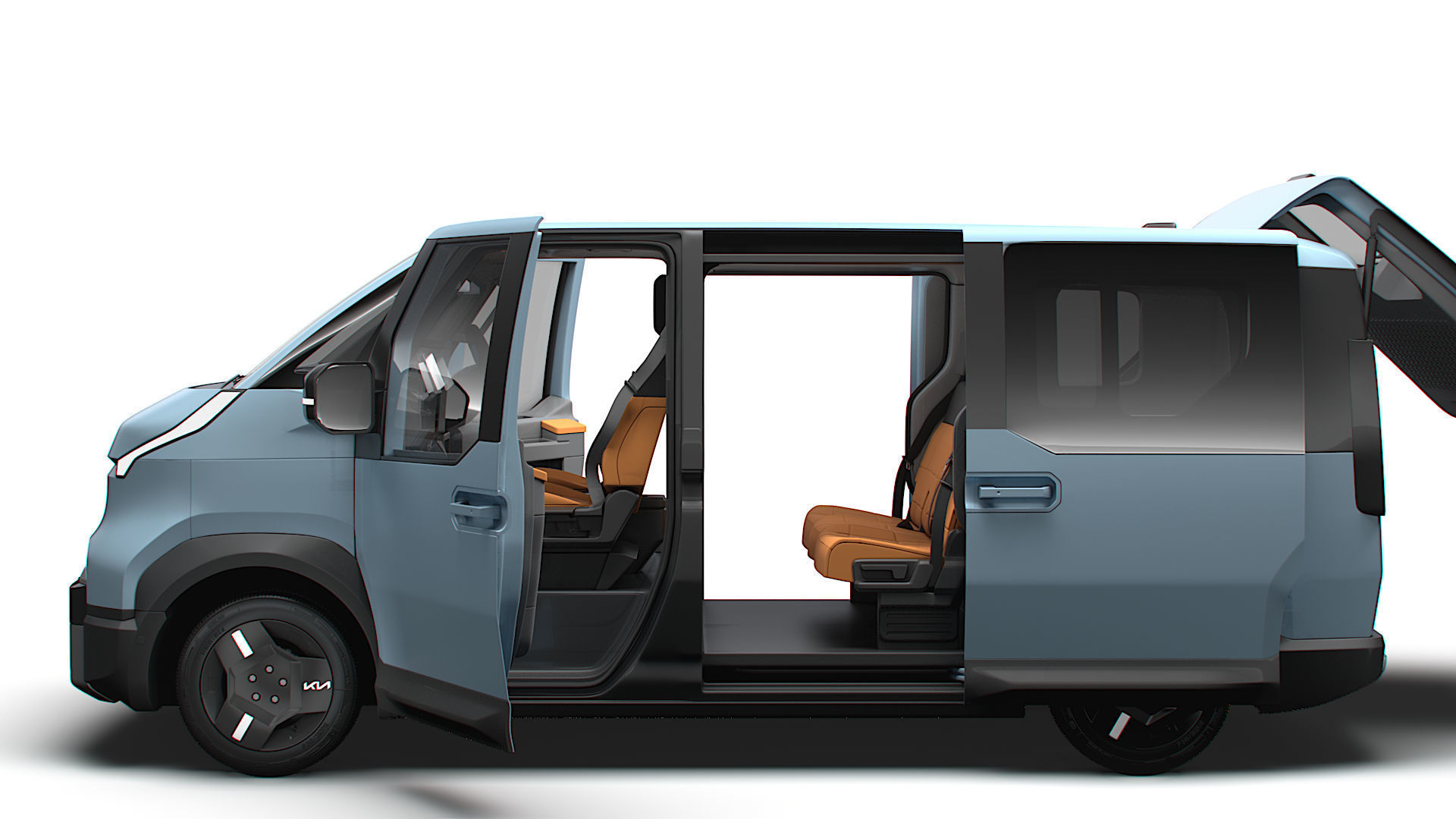 KIA PV5 L2H1 HQInterior 2026 3D model_4