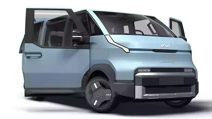 KIA PV5 L2H1 HQInterior 2026 3D model