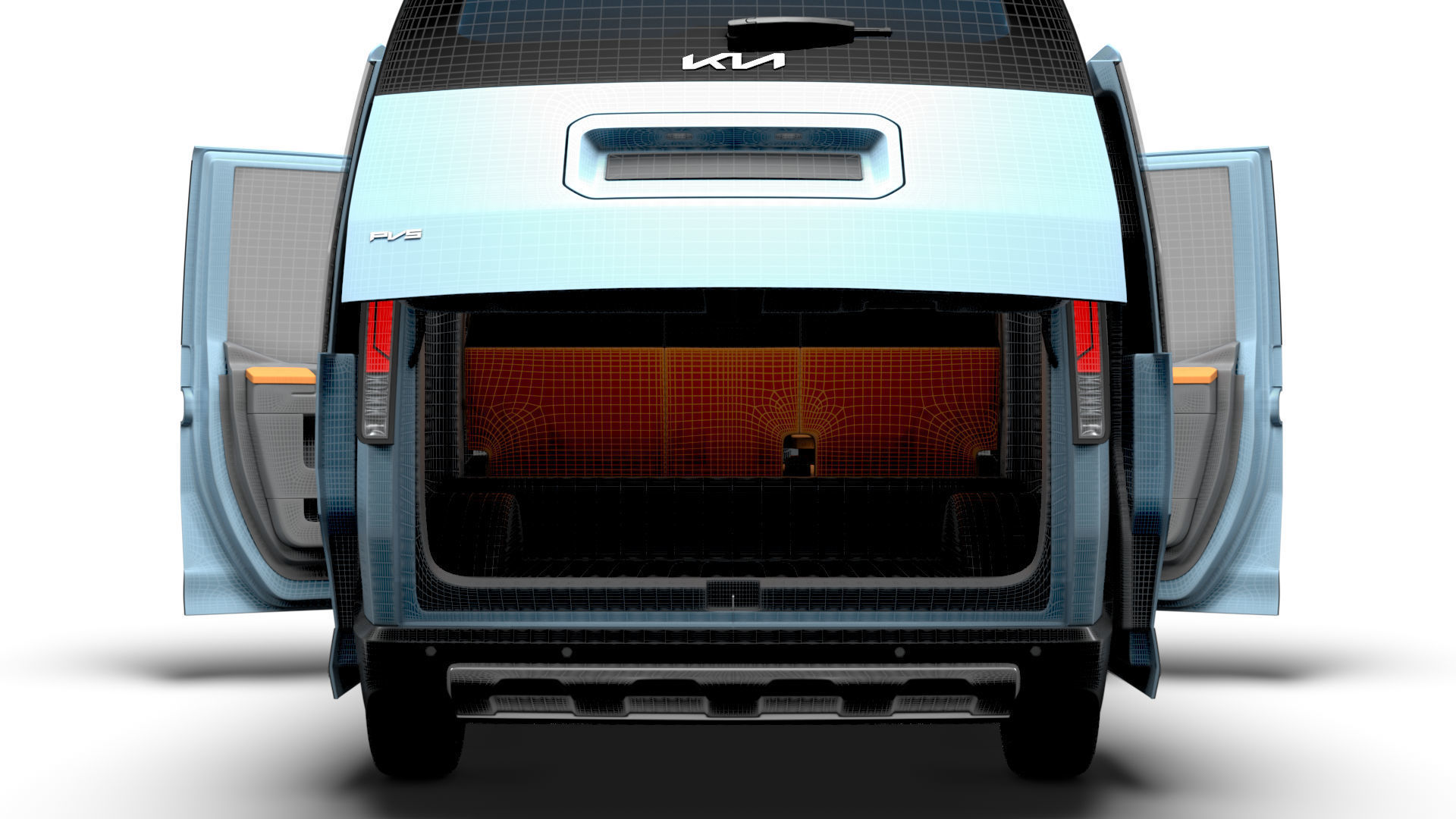 KIA PV5 L2H1 HQInterior 2026 3D model_25