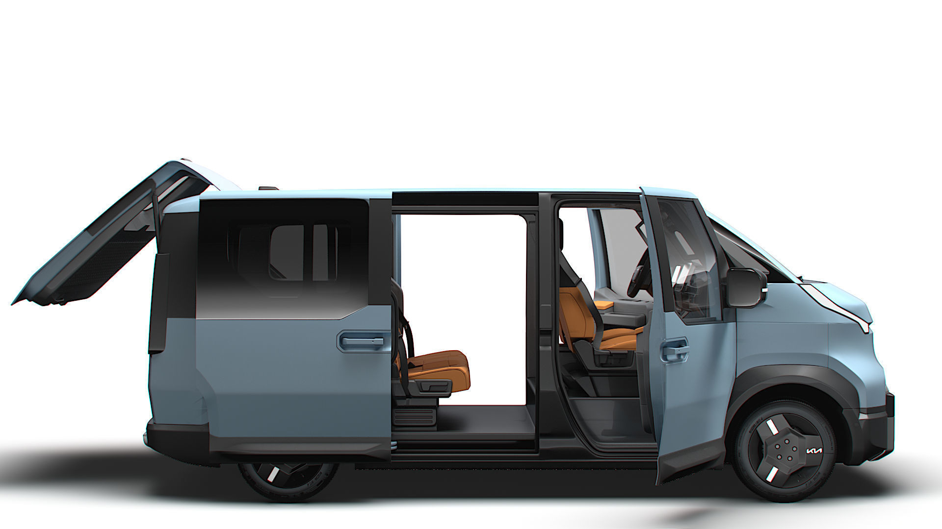 KIA PV5 L2H1 HQInterior 2026 3D model_1