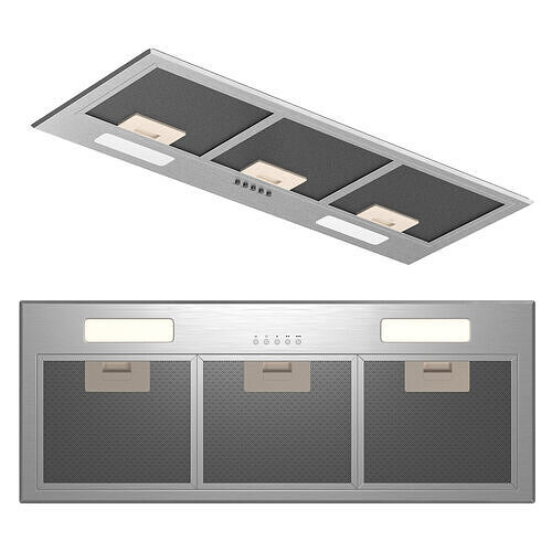 90cm Series 5 Wall Rangehood 3D model