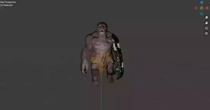 Mutant with mechanic arm