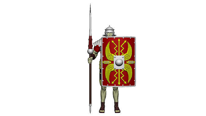 Legionary 3 3D print model