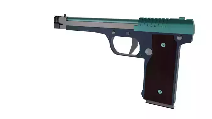 3D Pistol Model