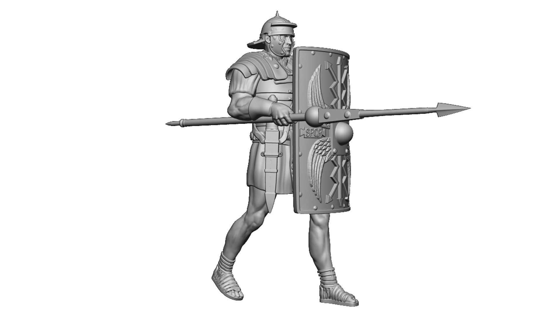 Legionary 6 3D print model_2