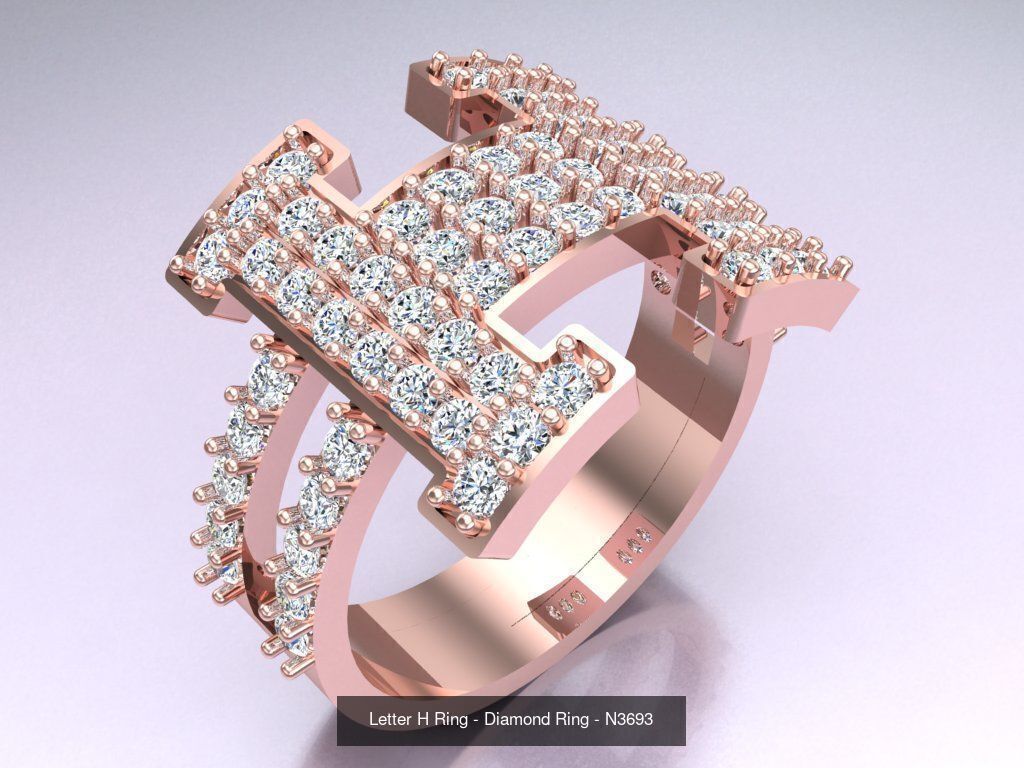 Collection 3d Ring Jewellery - 100 Womens Rings N27 _95