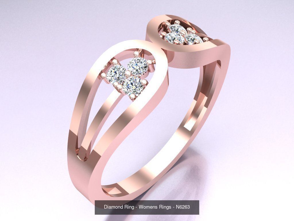 Collection 3d Ring Jewellery - 100 Womens Rings N27 _41