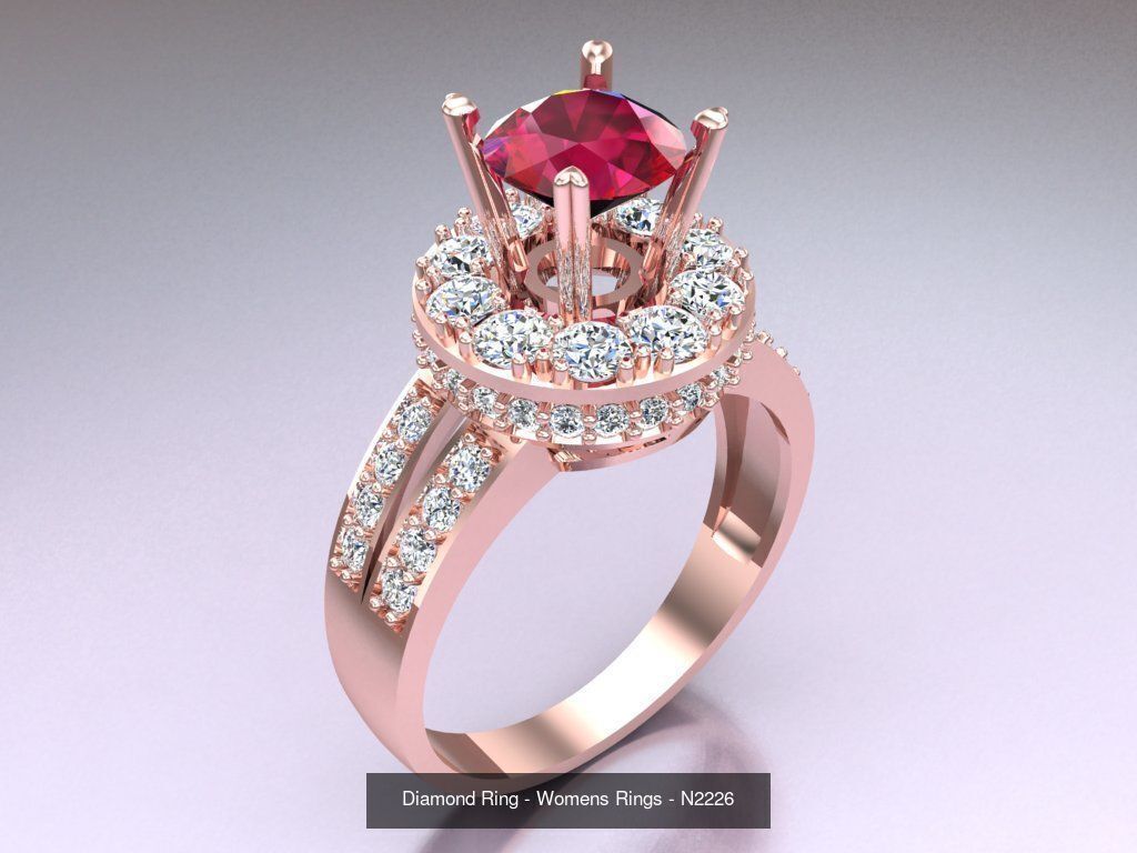 Collection 3d Ring Jewellery - 100 Womens Rings N27 _65