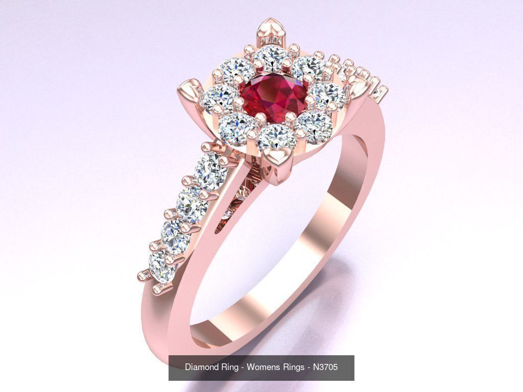 Collection 3d Ring Jewellery - 100 Womens Rings N27 _54