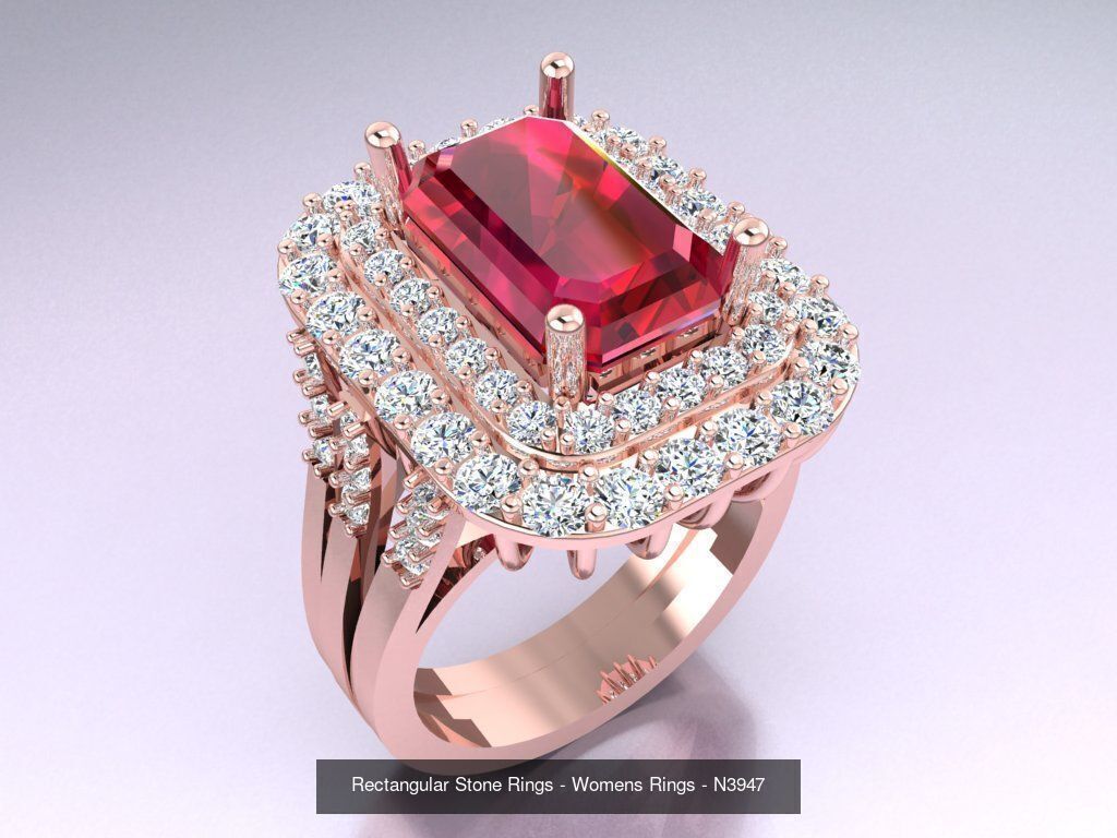 Collection 3d Ring Jewellery - 100 Womens Rings N27 _39