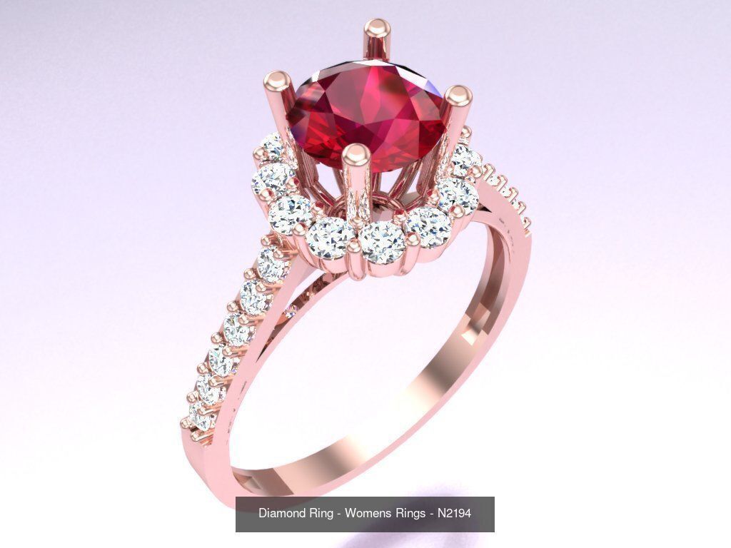 Collection 3d Ring Jewellery - 100 Womens Rings N27 _63