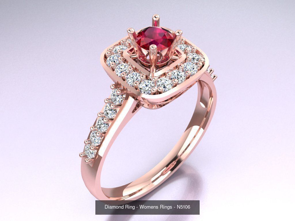 Collection 3d Ring Jewellery - 100 Womens Rings N27 _56