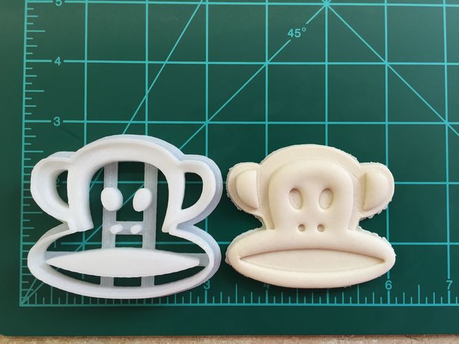 Sock Monkey Cookie Cutter 3D print model