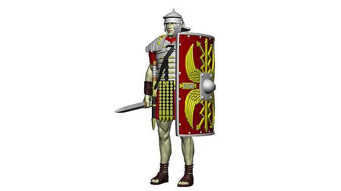 Legionary 9 3D print model