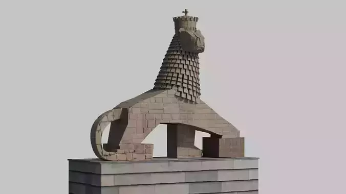 Lion of Judah Statue Addis Ababa Ethiopia