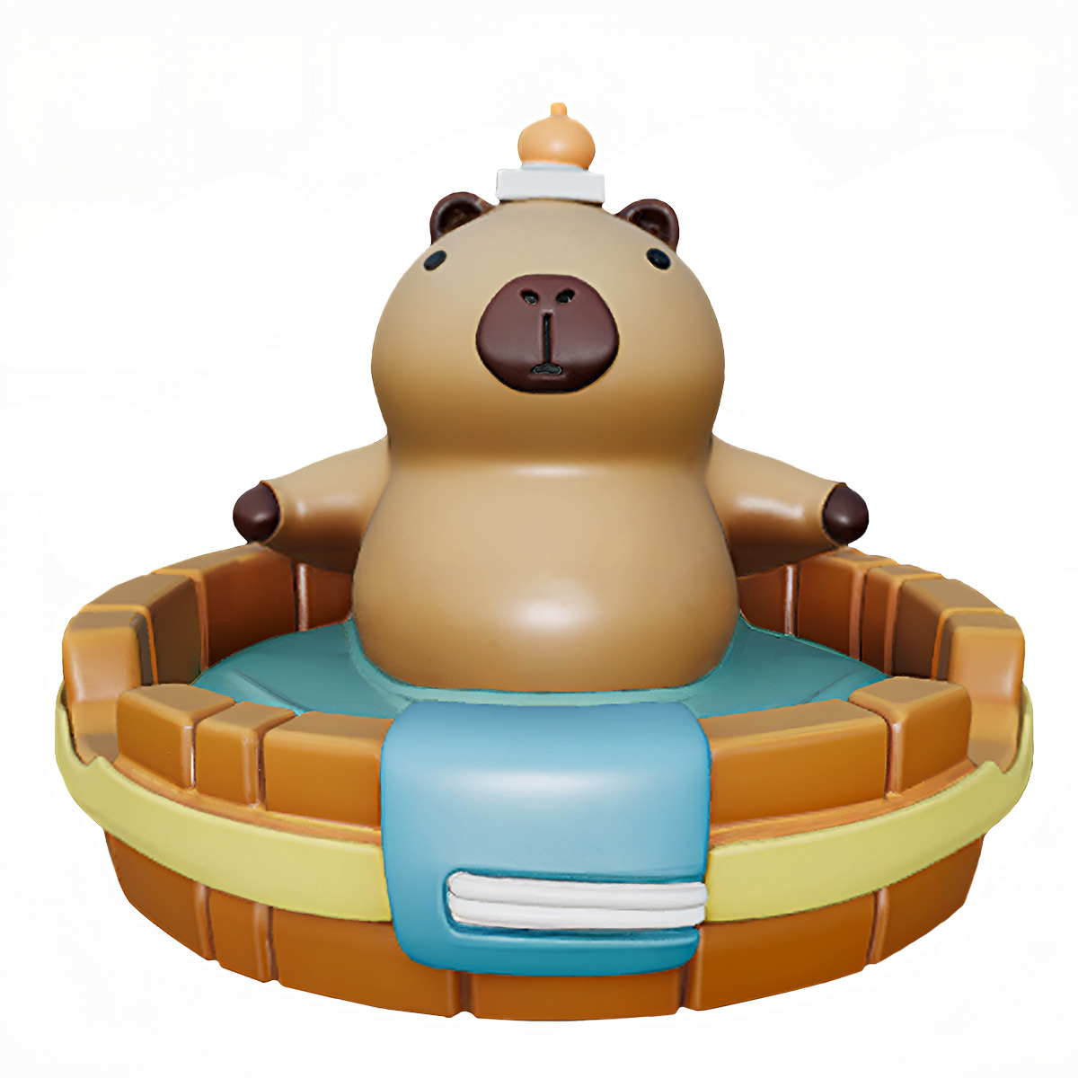 Capybara Phone Stand 3D print model_3