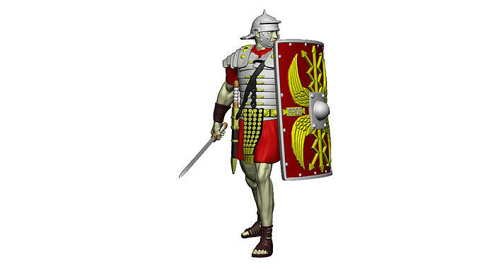 Legionary 11 3D print model