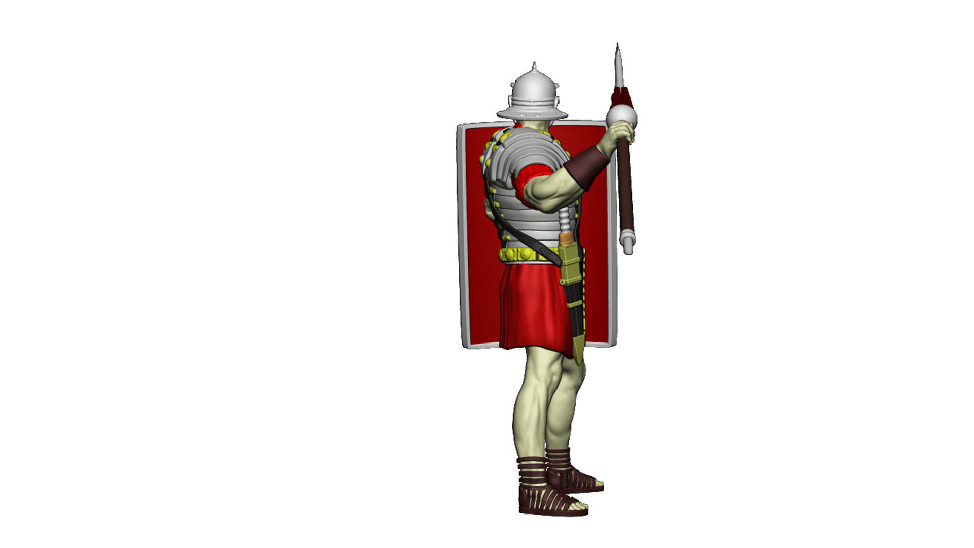 Legionary 12 3D print model_8