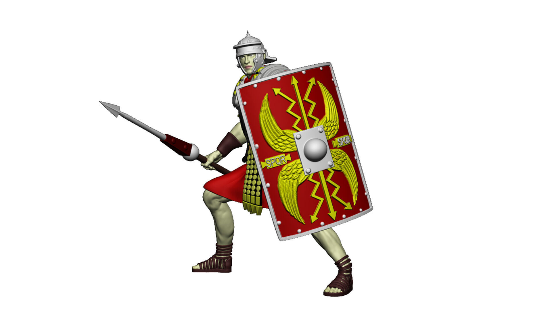 Legionary 13 3D print model_5
