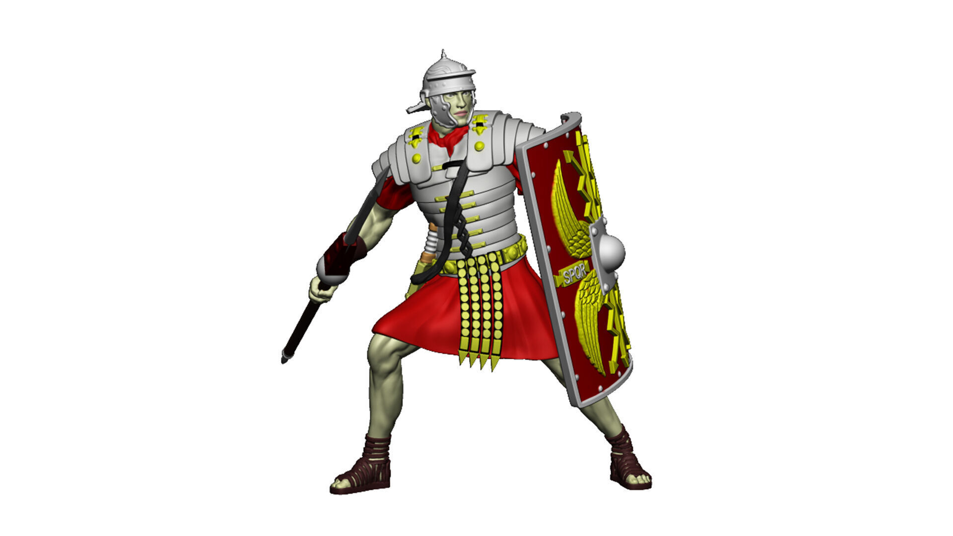 Legionary 13 3D print model_8