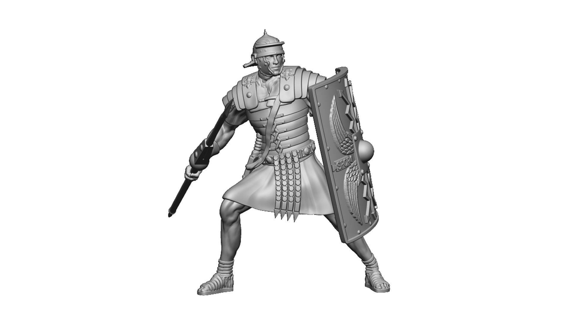 Legionary 13 3D print model_2
