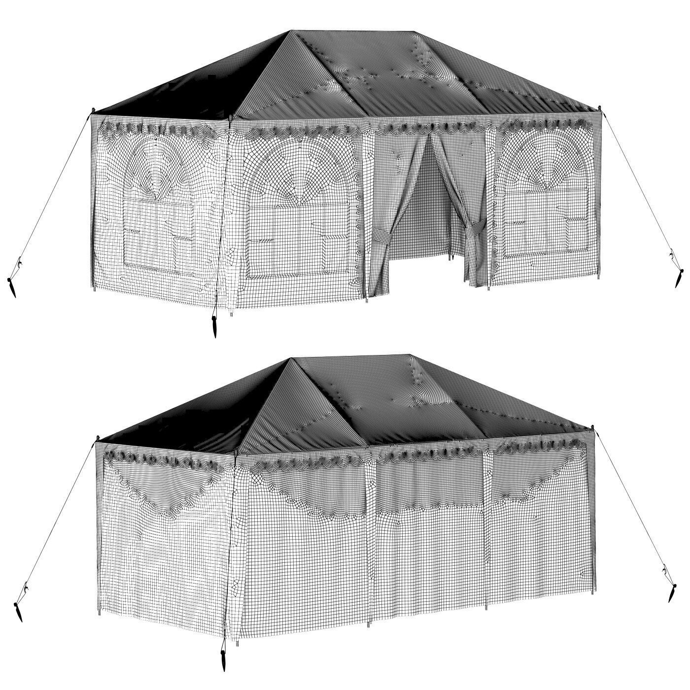 Tent 3d 3D model_5