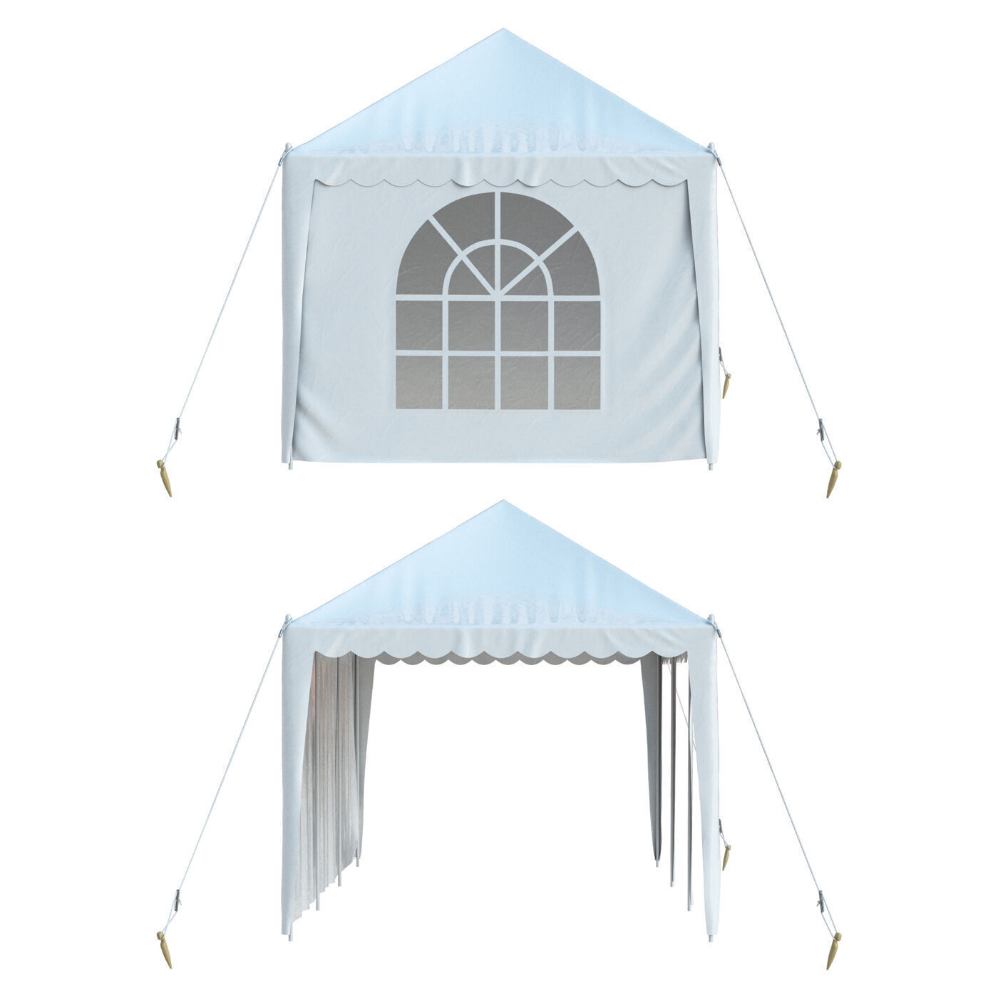 Tent 3d 3D model_2
